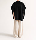Wool Cape Top with Scarf