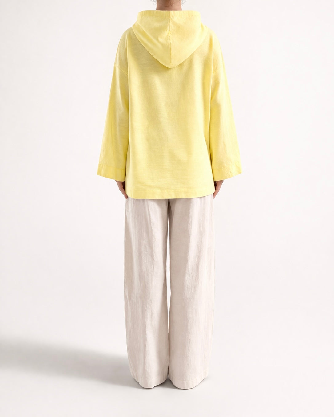 Relaxed Hoodie Blouse