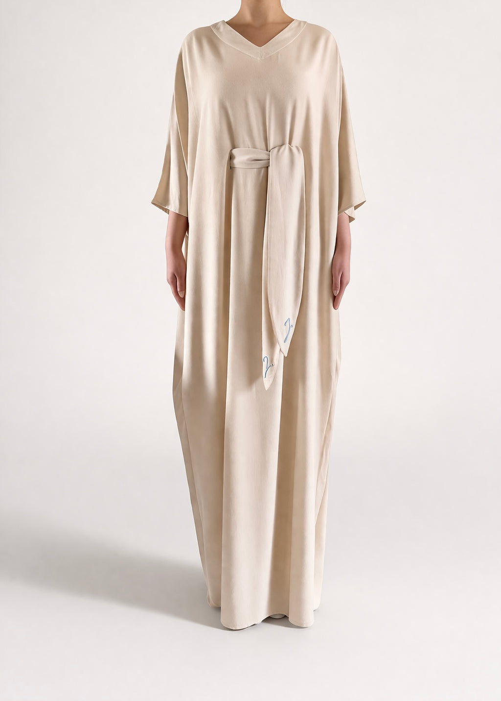 Draped Kimono Dress