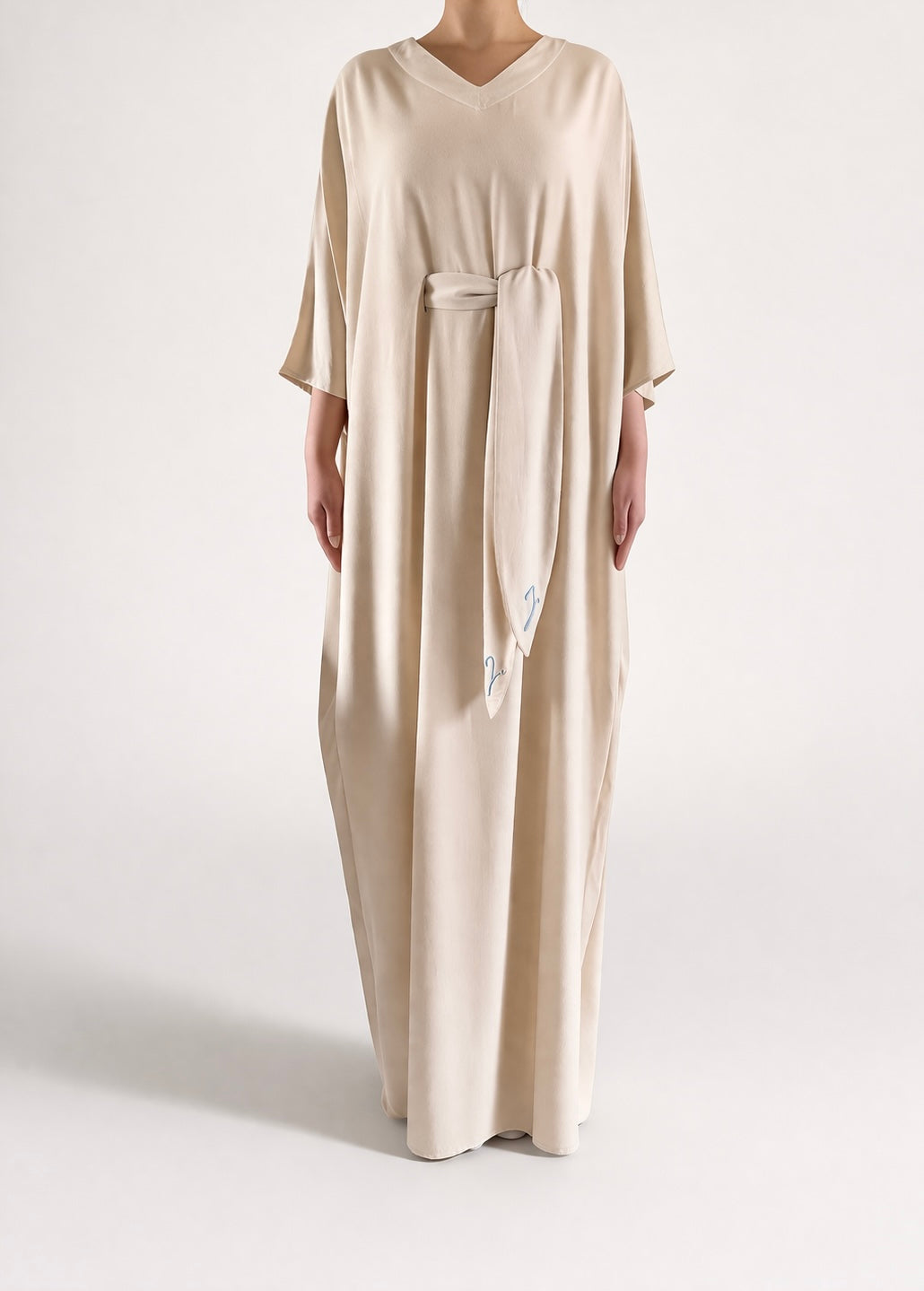 Draped Kimono Dress