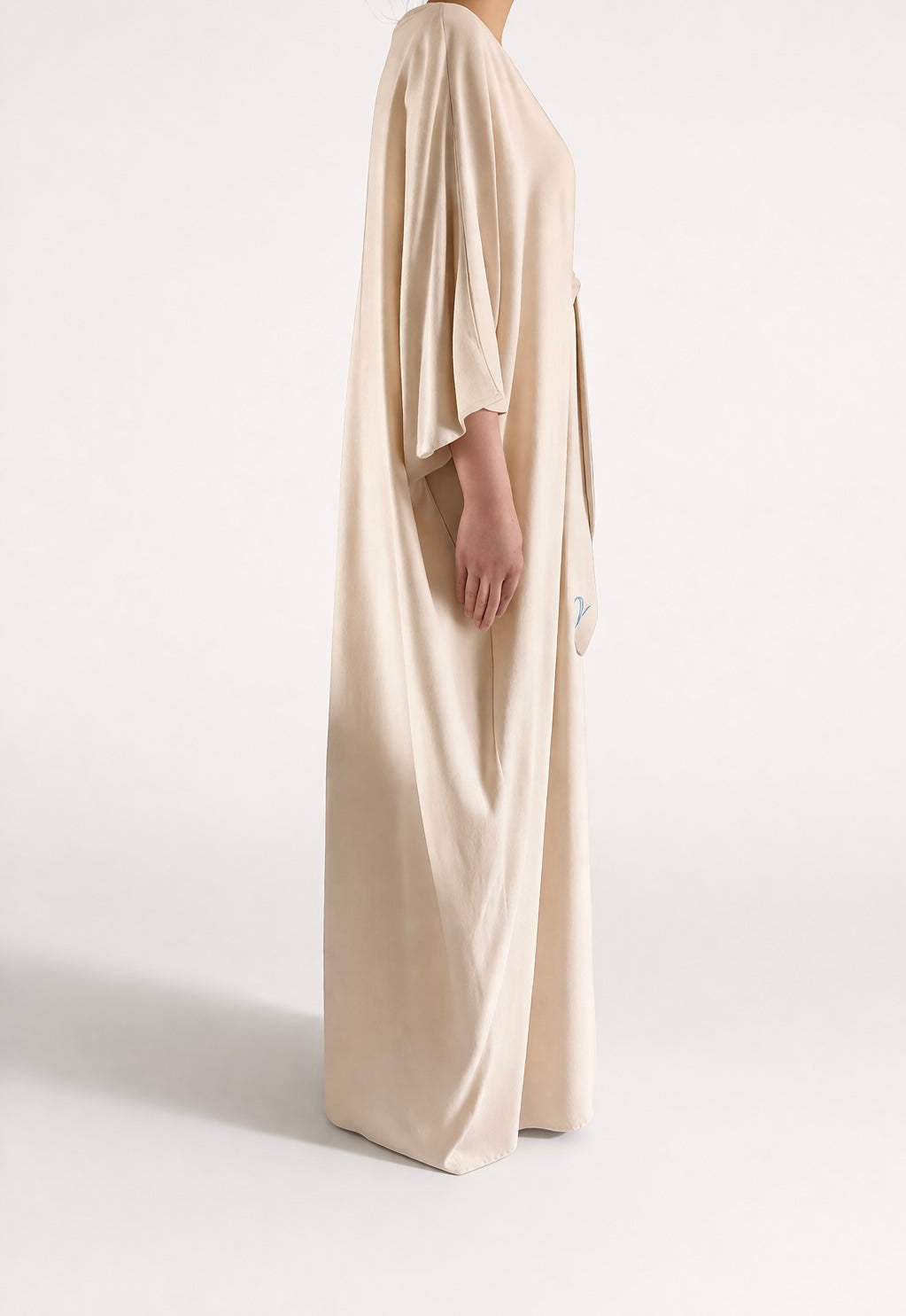 Draped Kimono Dress